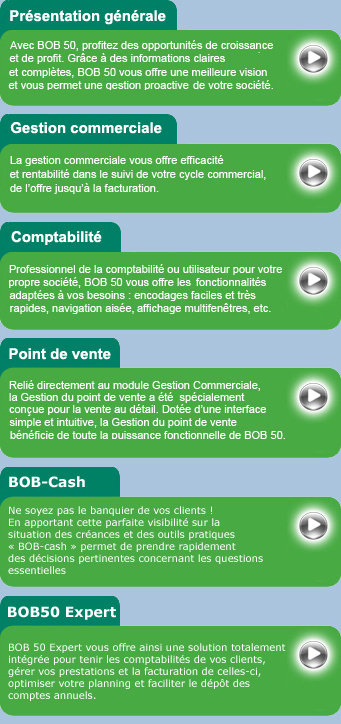 Présentation en vidéo des fonctionnalités de Bob 50 | Sage Bob software